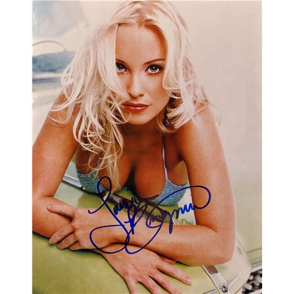 Playboy Playmate Jaime Bergman signed photo