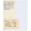 Image 1 : Winnie Winkle artist Martin Branner handwritten note and drawn sketch