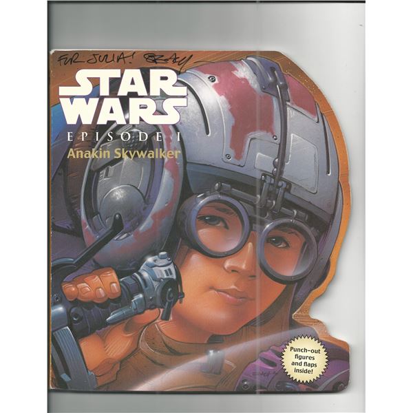 Star Wars Anakin Skywalker signed novelty book