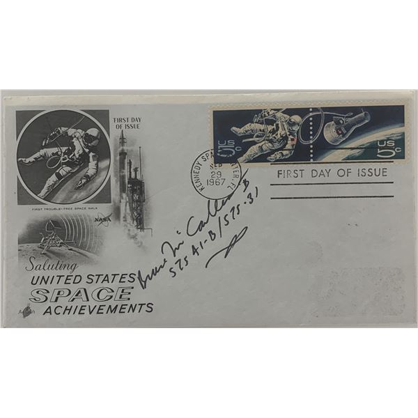 Astronaut Bruce McCandless II signed FDC