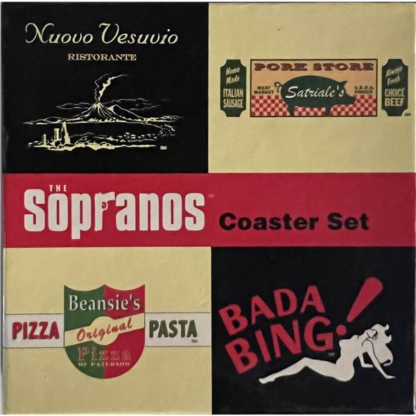 Sopranos coaster set