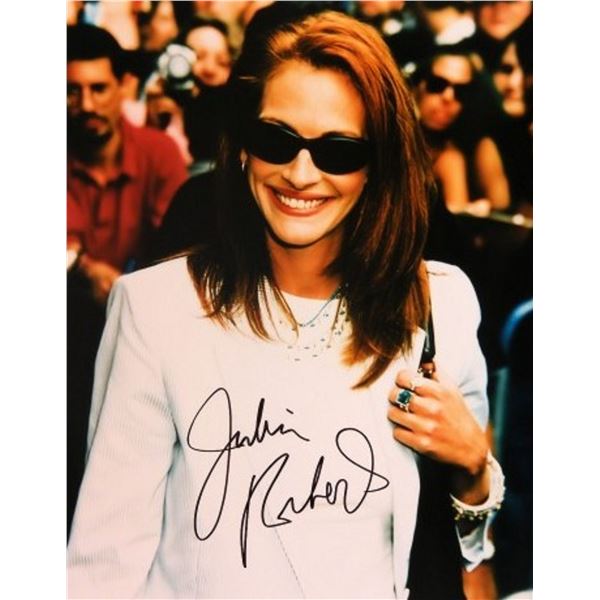 Julia Roberts signed portrait photo