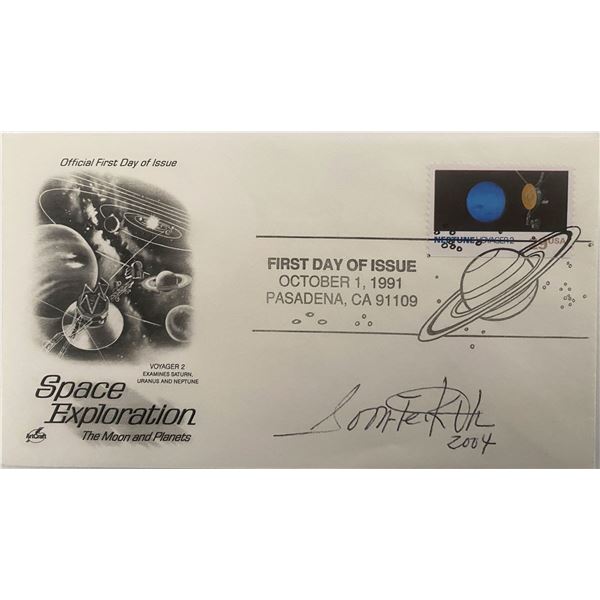 Space Exploration The Moon and Planets Signed First Day Cover