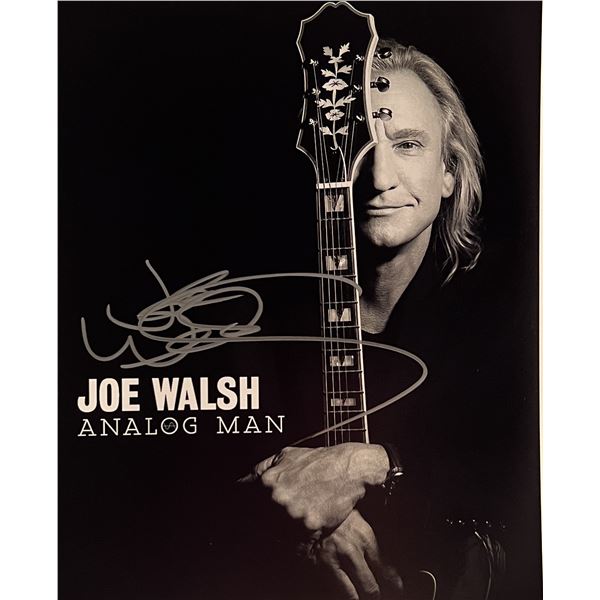 The Eagles Joe Walsh signed photo