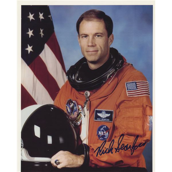 NASA Rick Searfoss signed photo