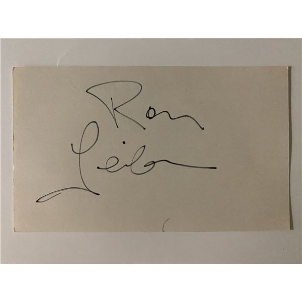 Angels in America Ron Liebman signature cut