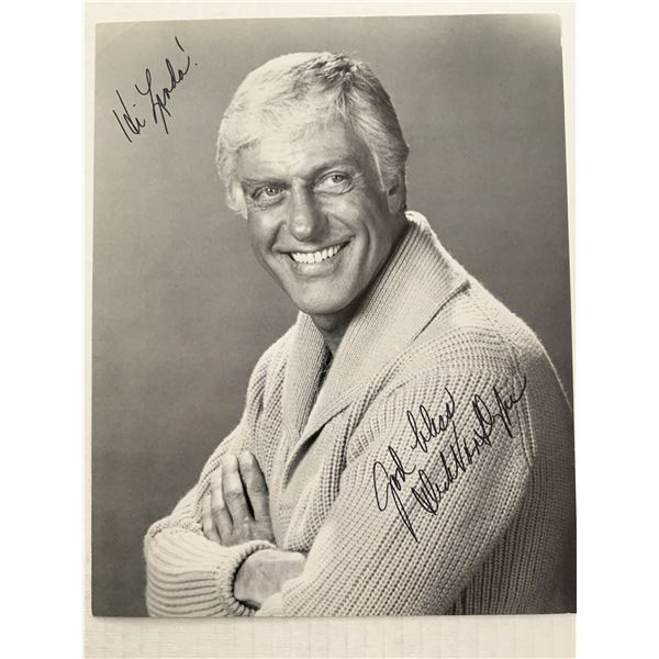Dick Van Dyke signed photo