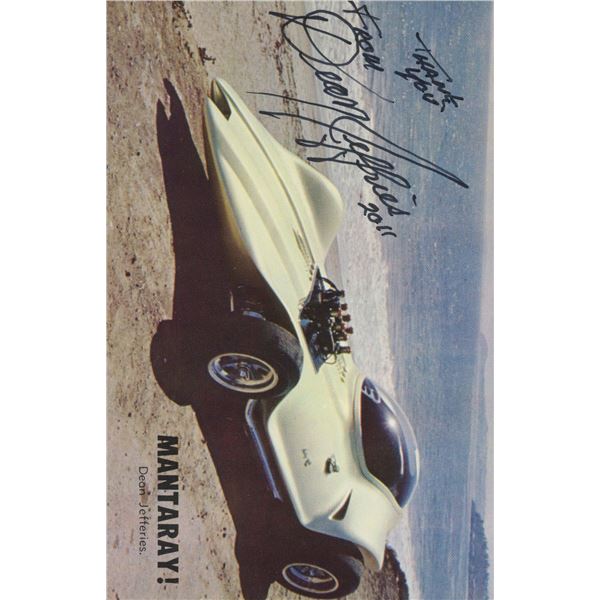 Dean Jeffries signed photo