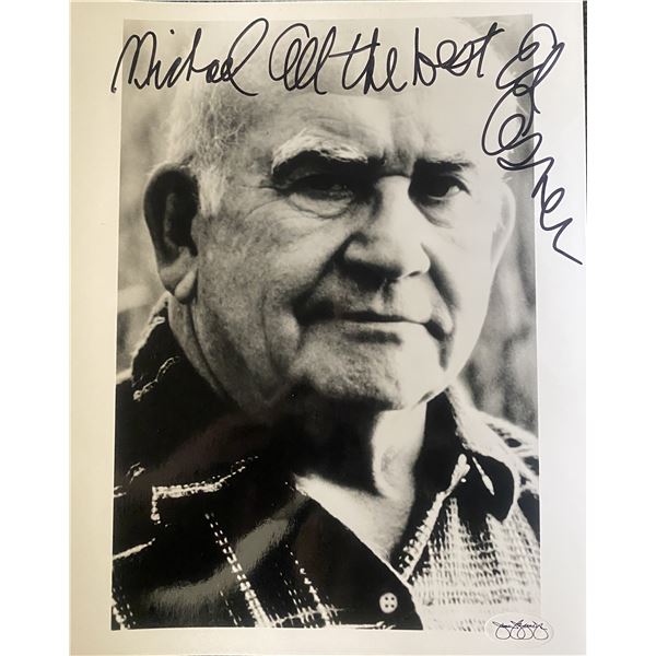 Ed Asner signed photo