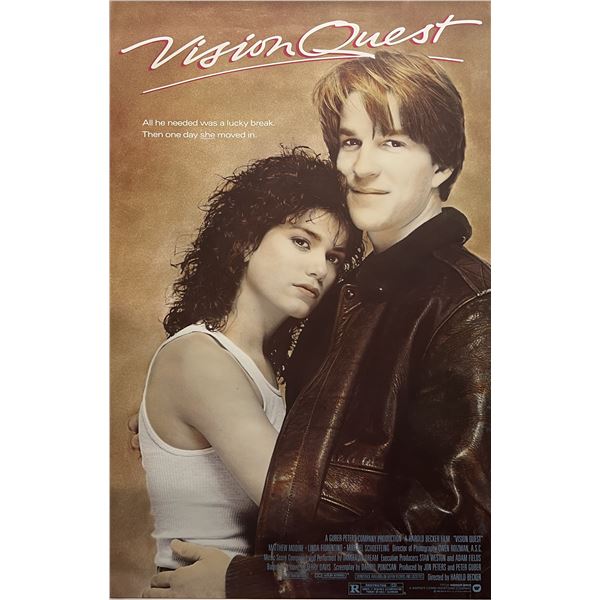 Vision Quest 1985 original vintage movie poster