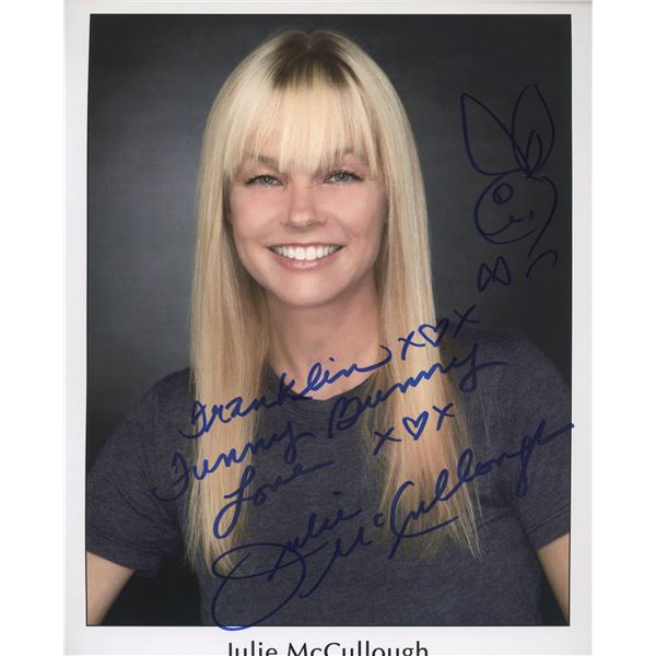 Playboy Playmate Julie  McCullough signed photo
