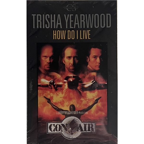 Con Air Trisha Yearwood How Do I Live cassette single