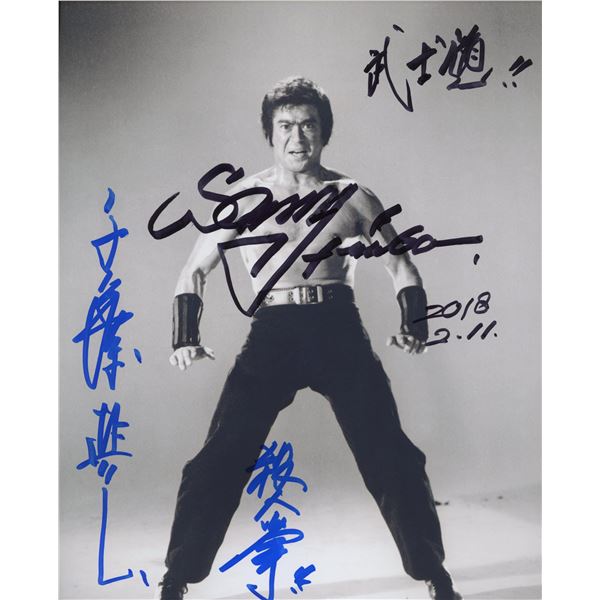 Sonny Chiba signed photo