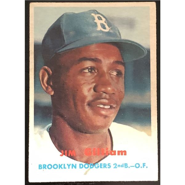 1957 TOPPS JIM GILLIAM