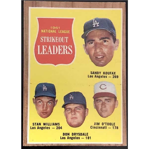 1962 TOPPS SANDY KOUFAX (HOF)