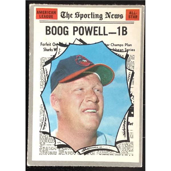 1970 O-PEE-CHEE BOOG POWELL