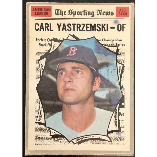 1970 O-PEE-CHEE CARL YASTRZEMSKI (HOF)