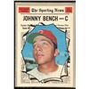 Image 1 : 1970 TOPPS JOHNNY BENCH (HOF)