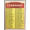 Image 1 : 1972 O-PEE-CHEE 4th SERIES CHECKLIST