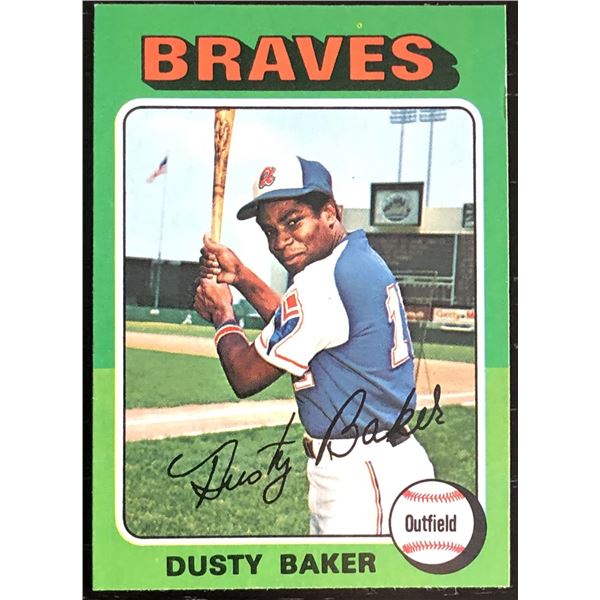 1975 TOPPS MINI DUSTY BAKER