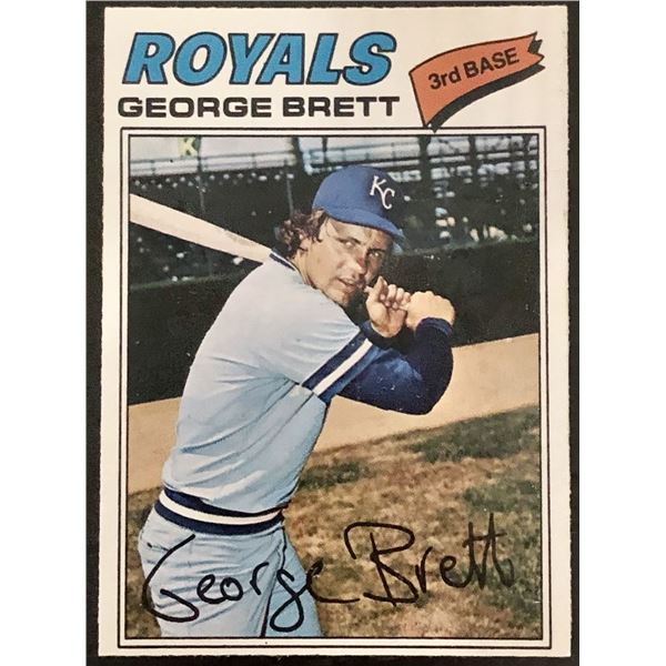 1977 O-PEE-CHEE GEORGE BRETT (HOF)