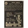 Image 2 : 1963 TOPPS JACKIE PARKER (HOF)