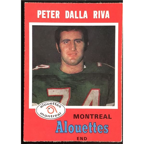 1971 O-PEE-CHEE PETER DALLA RIVA (HOF)