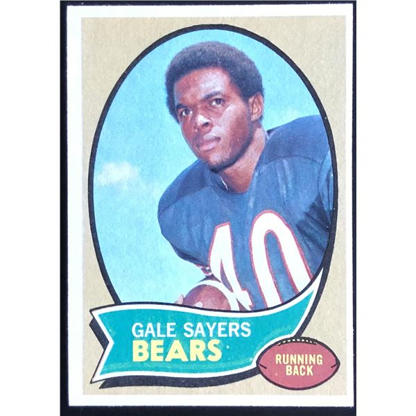 1970 TOPPS NFL GAYLE SAYERS (HOF)