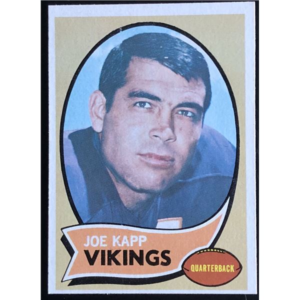 1970 TOPPS NFL JOE KAPP (HOF)