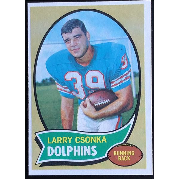 1970 TOPPS NFL LARRY CSONKA (HOF)