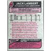 Image 2 : 1977 TOPPS NFL JACK LAMERT (HOF)