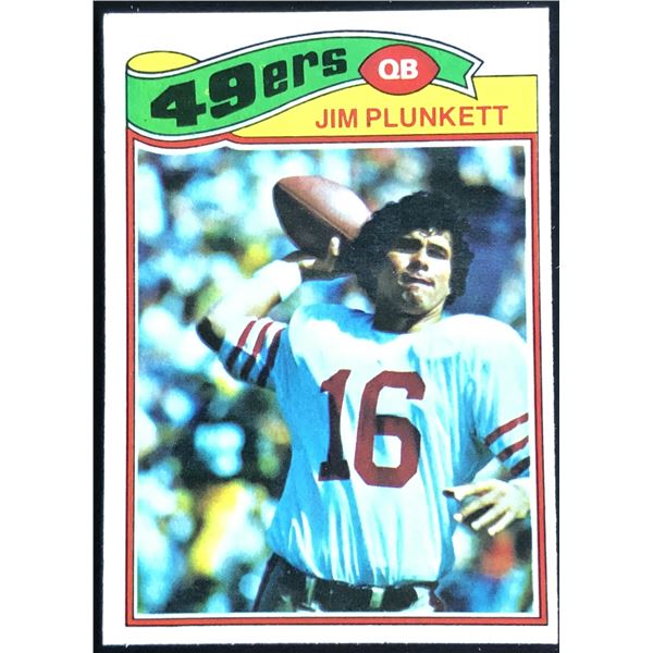 1977 TOPPS NFL JIM PLUNKETT