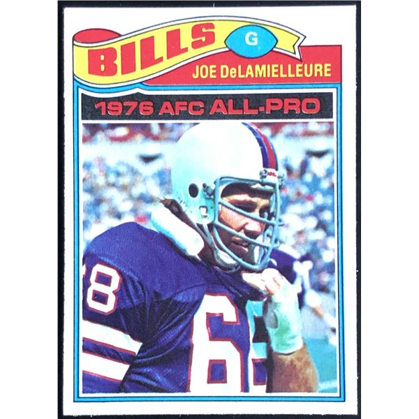 1977 TOPPS NFL JOE DeLAMIELLEURE (HOF)