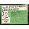 Image 2 : 1978 TOPPS JOE GREENE (HOF)