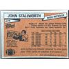 Image 2 : 1981 TOPPS NFL JOHN STALLWORTH (HOF)
