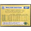Image 2 : 1982 TOPPS WALTER PAYTON (HOF)