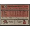 Image 2 : 1981 TOPPS FERNANDO VALENZUELA (HOF) ROOKIE CARD