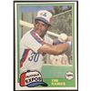 Image 1 : 1981 TOPPS TIM RAINES (HOF) ROOKIE CARD