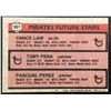 Image 2 : 1981 TOPPS TONY PENA ROOKIE CARD