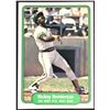 Image 1 : 1982 FLEER RICKEY HENDERSON (HOF)