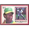 Image 1 : 1983 DONRUSS ACTION ALLSTARS RICKEY HENDERSON (HOF)