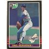 Image 1 : 1985 LEAF OREL HERSHISER (HOF) ROOKIE CARD