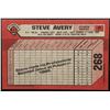 Image 2 : 1989 BOWMAN STEVE AVERY ROOKIE CARD