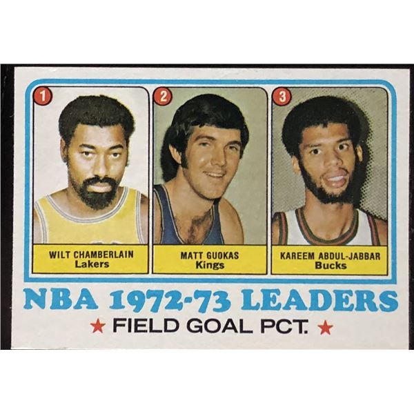 1973-74 TOPPS WILT CHAMBERLAIN (HOF)