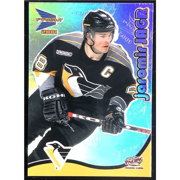 2000-01 PACIFIC PRISM JAROMIR JAGR (HOF)