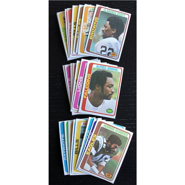 1978 TOPPS NFL COLLECTION - 25 CARDS