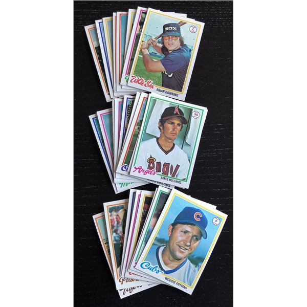 1978 TOPPS MLB COLLECTION - 25 CARDS