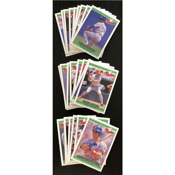1992 DONRUSS ROOKIES MLB COLLECTION - 25 CARDS