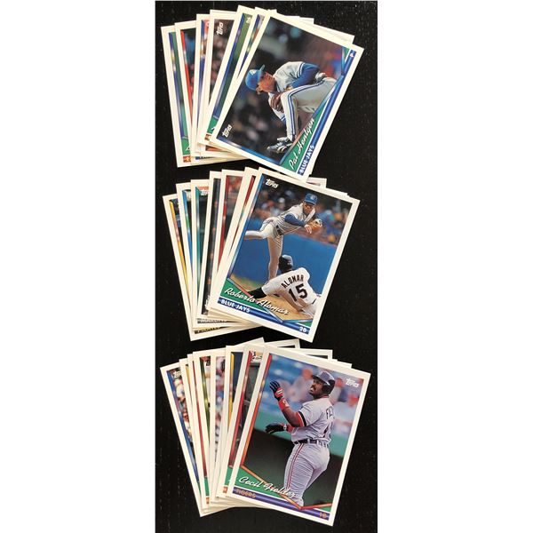 1994 TOPPS MLB COLLECTION - 25 CARDS