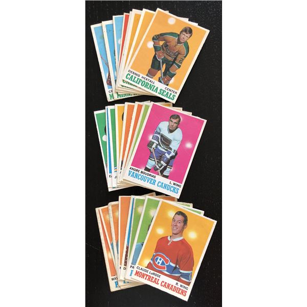 1970-71 O-PEE-CHEE NHL COLLECTION - 25 CARDS